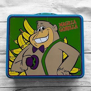 Magilla Gorilla Metal Lunch Box Hanna Barbara 10" x  8" x 3"